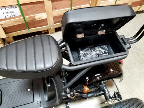 GSI - E-Mod 2000W Electric 3 Wheel Fat Tire Scooter Trike Harley Chopper Style CityCoco - EMod