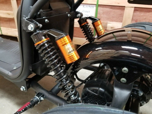 GSI - E-Mod 2000W Electric 3 Wheel Fat Tire Scooter Trike Harley Chopper Style CityCoco - EMod