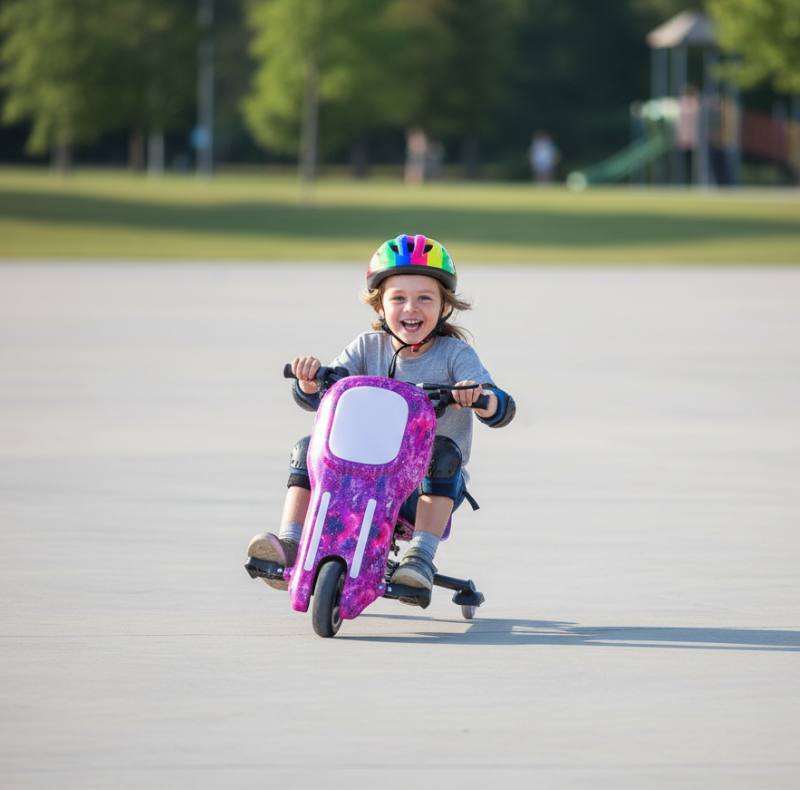 KIDS 360 Drift Scooter JP 36V Purple DP-110 Age 2-12 Years