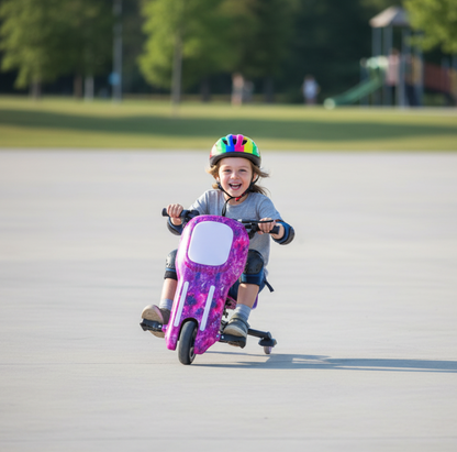 KIDS 360 Drift Scooter JP 36V Purple DP-110 Age 2-12 Years