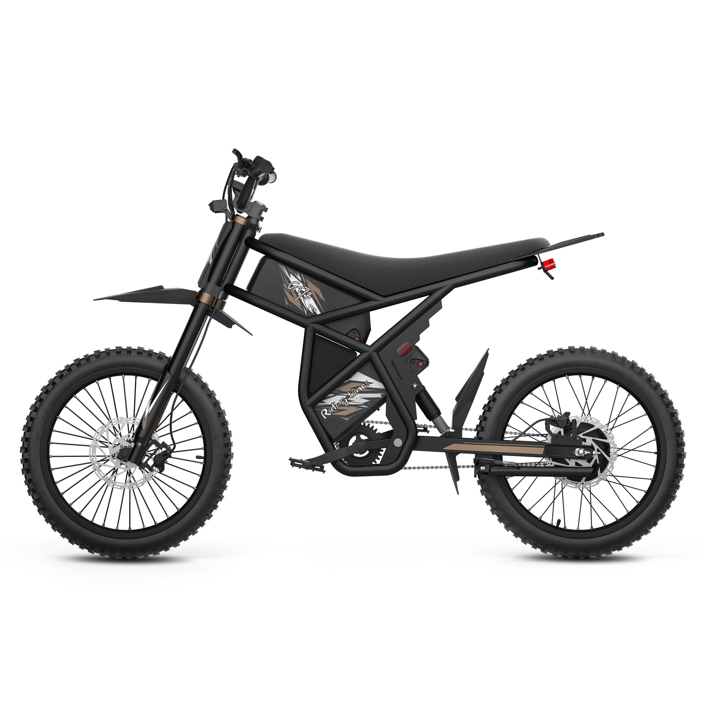 RIDING TIMES GT73 Pro Electric Dirt Bike - Dual 60V 18Ah Battery, 3000W Peak -  100% Financing Available!