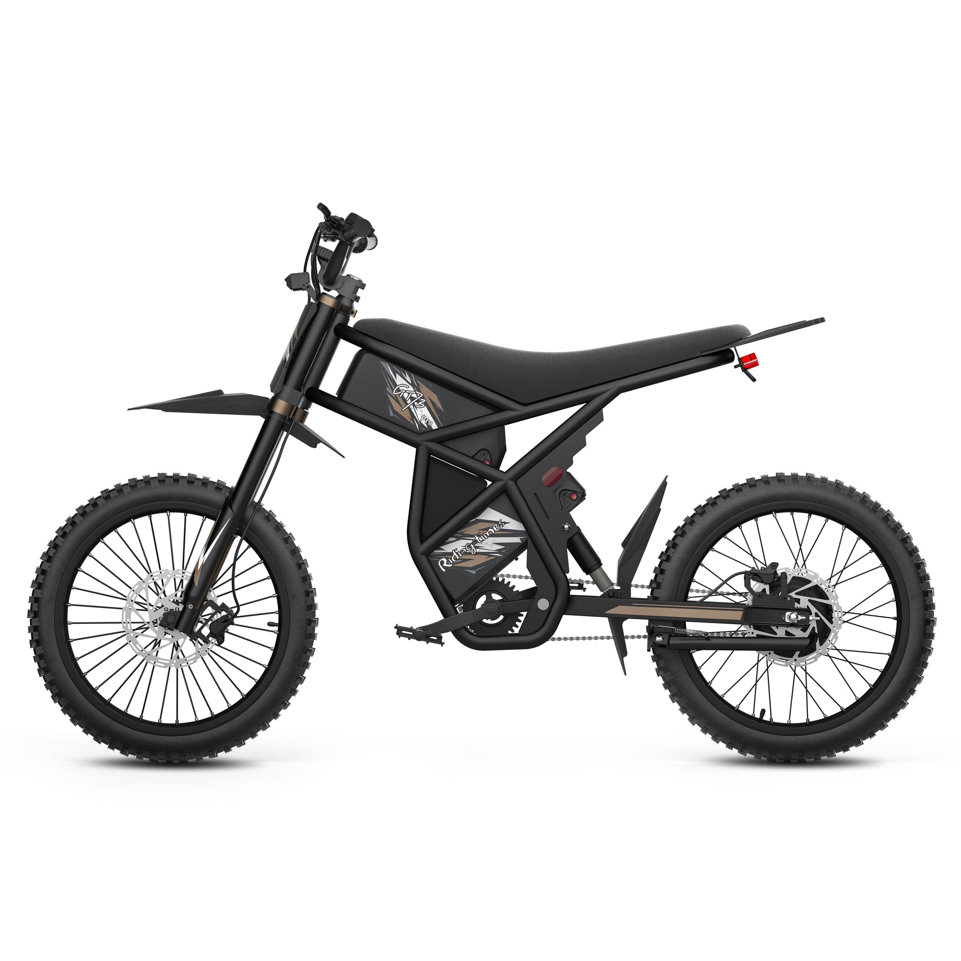 RIDING TIMES GT73 Pro Electric Dirt Bike - Dual 60V 18Ah Battery, 3000W Peak -  100% Financing Available!