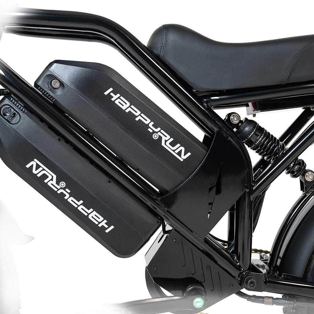HappyRun | G70 Electric Cargo Bike 2000W Dual Battery, Long Range