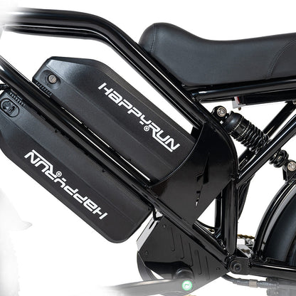 HappyRun | G70 Electric Cargo Bike 2000W Dual Battery, Long Range
