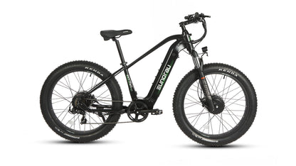Eunorau | FAT-AWD 2.0 | FAT-AWD-SO17-HTC - Step Over (Cadence Sensor) Raven