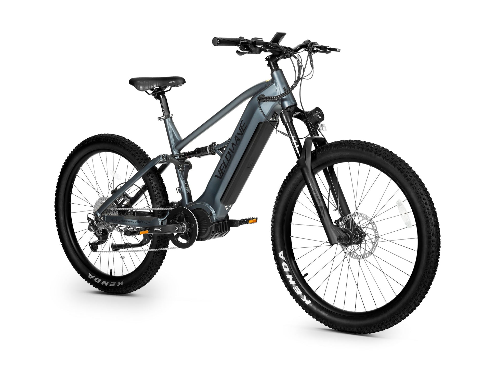 Velowave Forest XM MTB Dual‑Suspension Electric Mountain Bike - 48V 20Ah 1000W, 37MPH, Range 75 Miles, Torque Sensor, Hydraulic Brakes - 100% Financing Available!