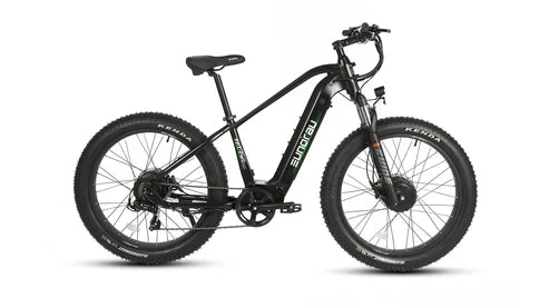 Eunorau FAT-AWD 2.0 Fat Tire Electric Bike 48V/500W+500W dual hub motor, range up to 80 miles - 100% Financing Available!