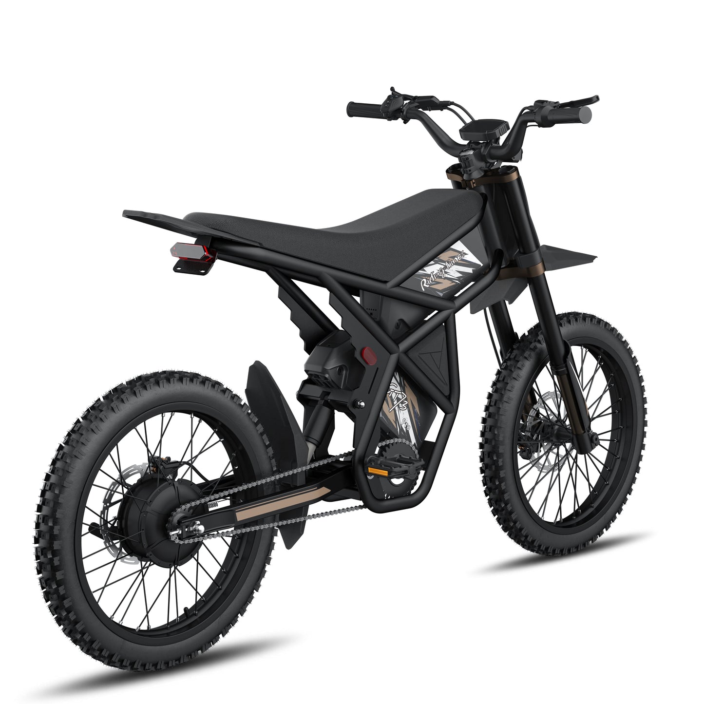 RIDING TIMES GT73 Pro Electric Dirt Bike - Dual 60V 18Ah Battery, 3000W Peak -  100% Financing Available!