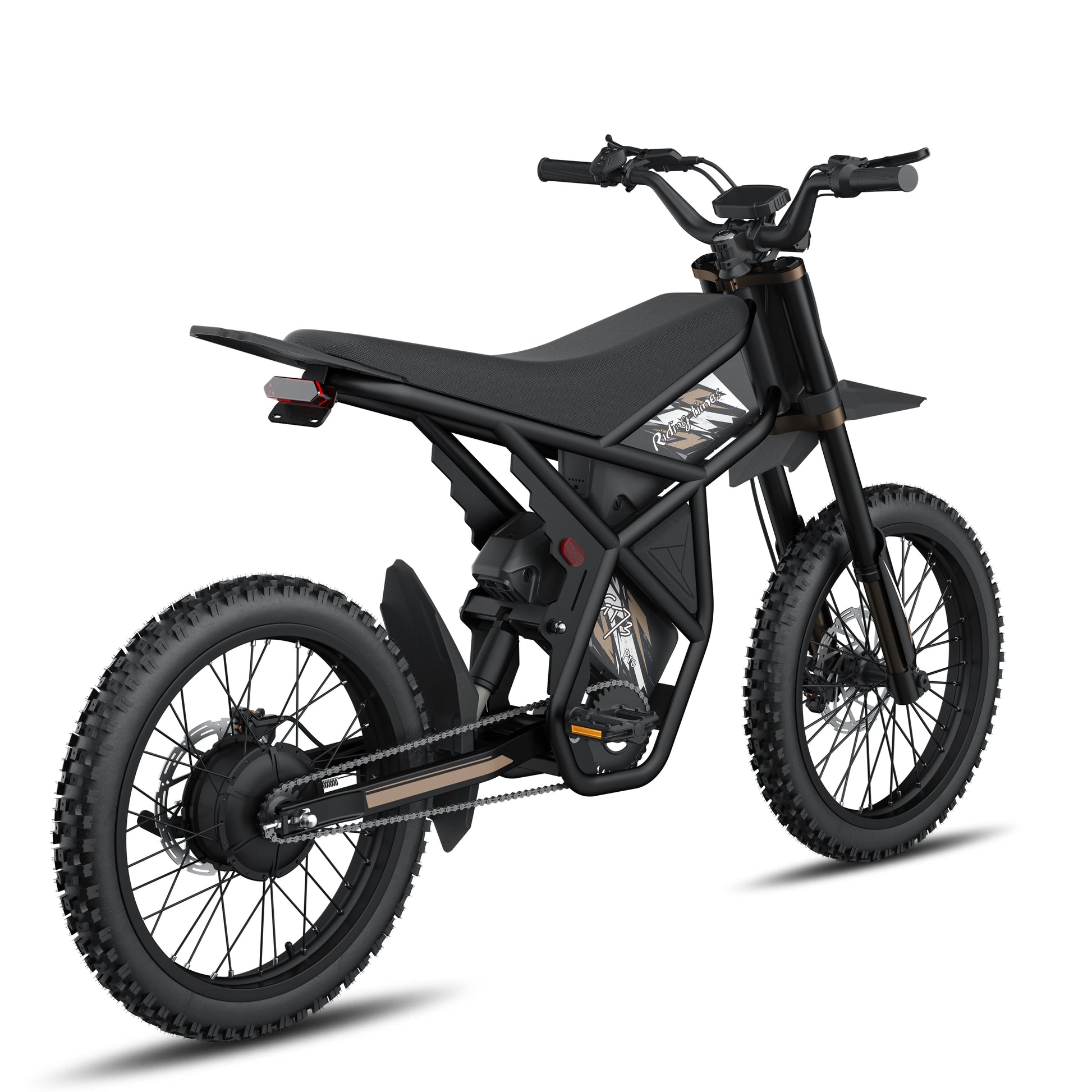 RIDING TIMES GT73 Pro Electric Dirt Bike - Dual 60V 18Ah Battery, 3000W Peak -  100% Financing Available!