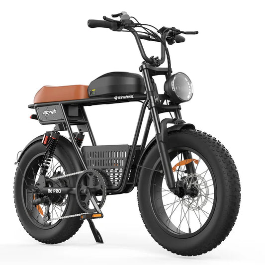isinwheel R6 Pro Electric Bike - 48V 20Ah 1500W, 35 MPH Max Speed, 330 lbs Max Load - 100% Financing Available!