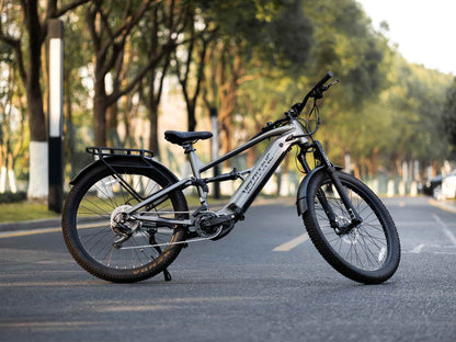 Velowave Forest SM MTB Electric Mountain Bike with Air Suspension - 48V 15Ah 500W, 28MPH, Range 60 Miles, Torque Sensor, Hydraulic Brakes - 100% Financing Available!