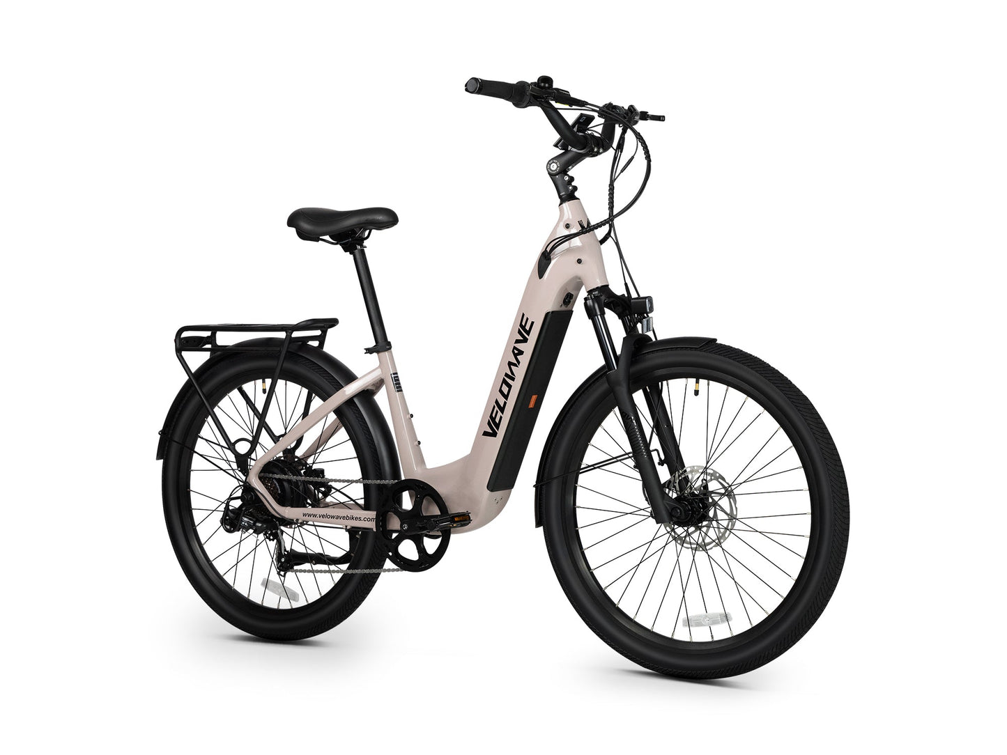 Velowave Breeze T Torque Sensor Step-Through Electric Bike - 48V 15Ah 500W, 28MPH, Max Range 90 Miles, Torque Sensor, Hydraulic Suspension, Hydraulic Brakes - 100% Financing Available!