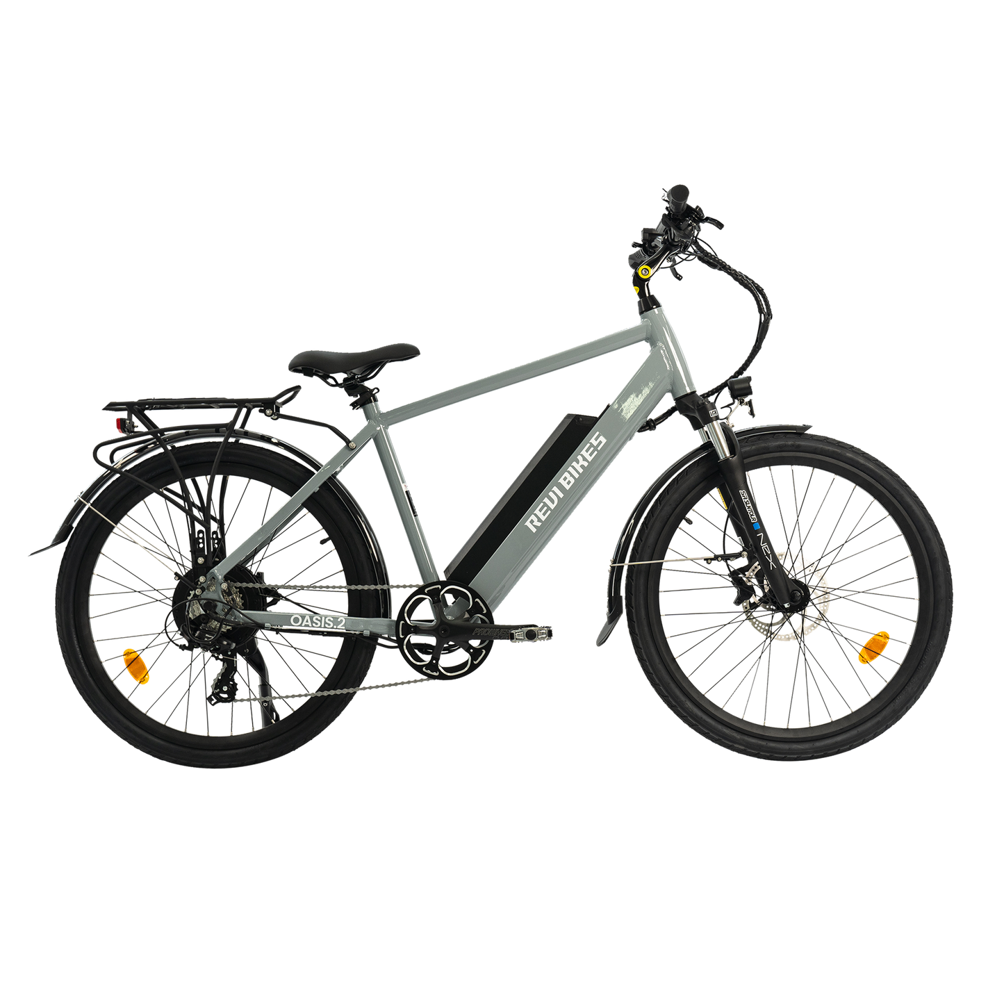 Revi Bikes Oasis.2 Step-Over or Step-Through Electric Commuter Bike - 48V 14Ah 350W 20 MPH - 100% Financing Available!
