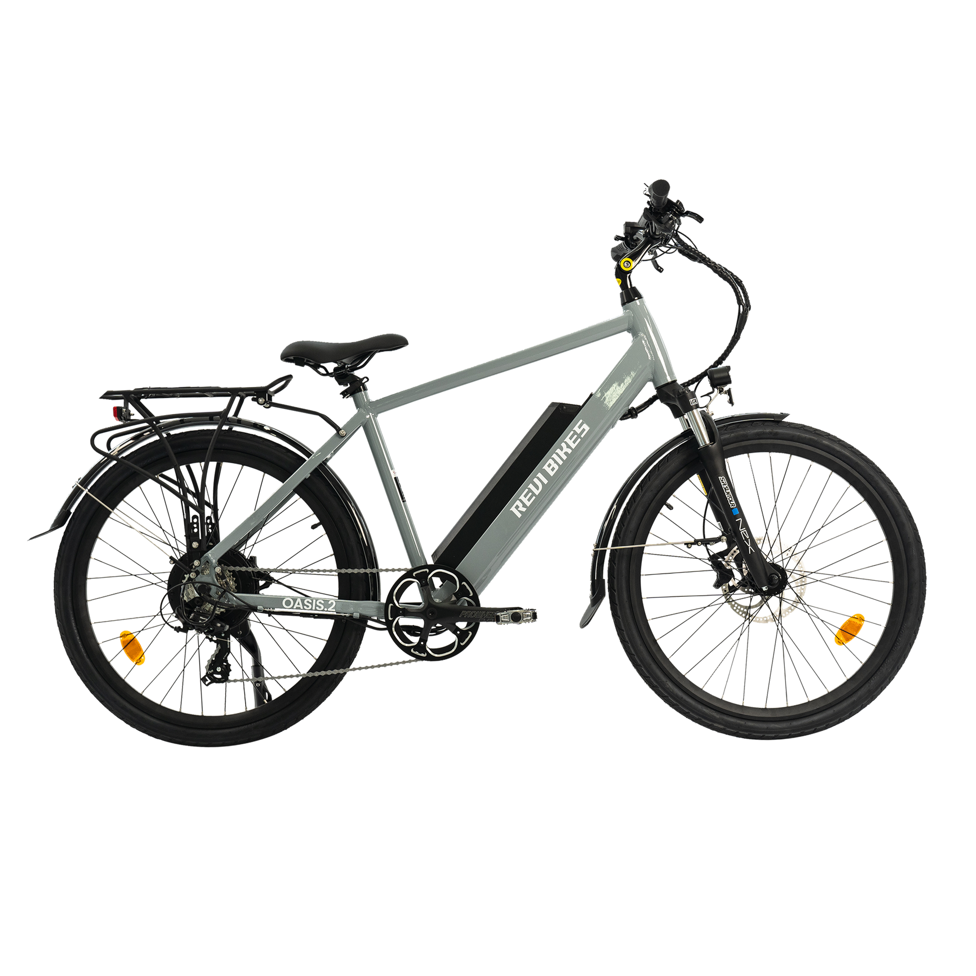 Revi Bikes Oasis.2 Step-Over or Step-Through Electric Commuter Bike - 48V 14Ah 350W 20 MPH - 100% Financing Available!
