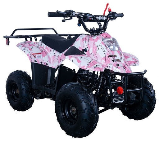 Vitacci REX 110cc Kids ATV - Automatic Transmission, Front & Rear Brakes, Electric Start, Suitable for Age 6 Years old and up