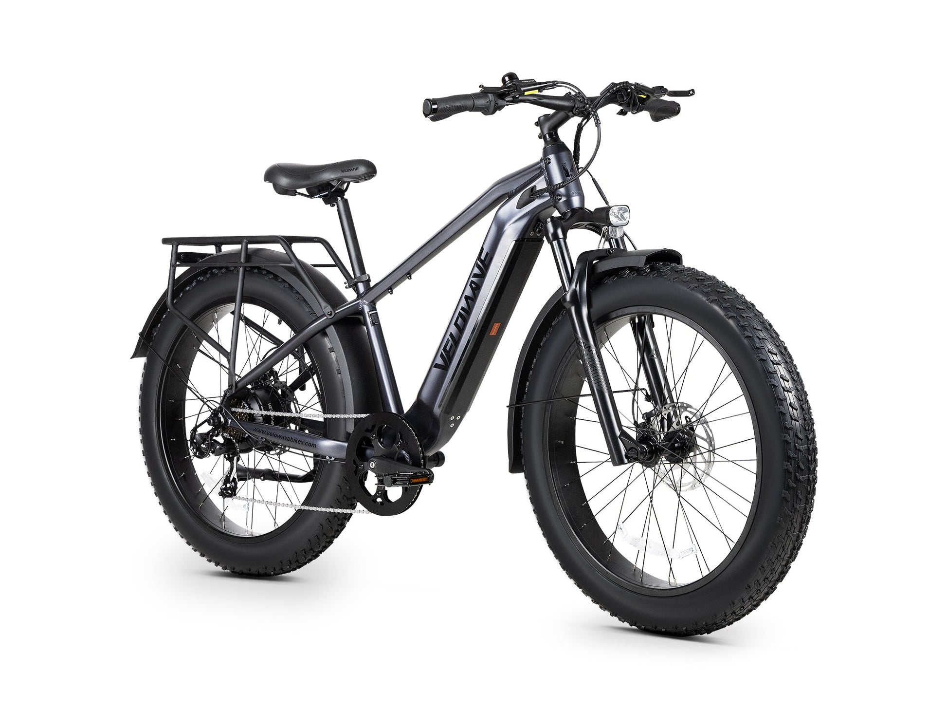Velowave Ranger 3.0 Fat Tire Off‑Road Step-Over or Step-Through Electric Bike - 48V 15Ah 750W, 28MPH, Range 65 Miles, Torque Sensor, Hydraulic Brakes - 100% Financing Available!