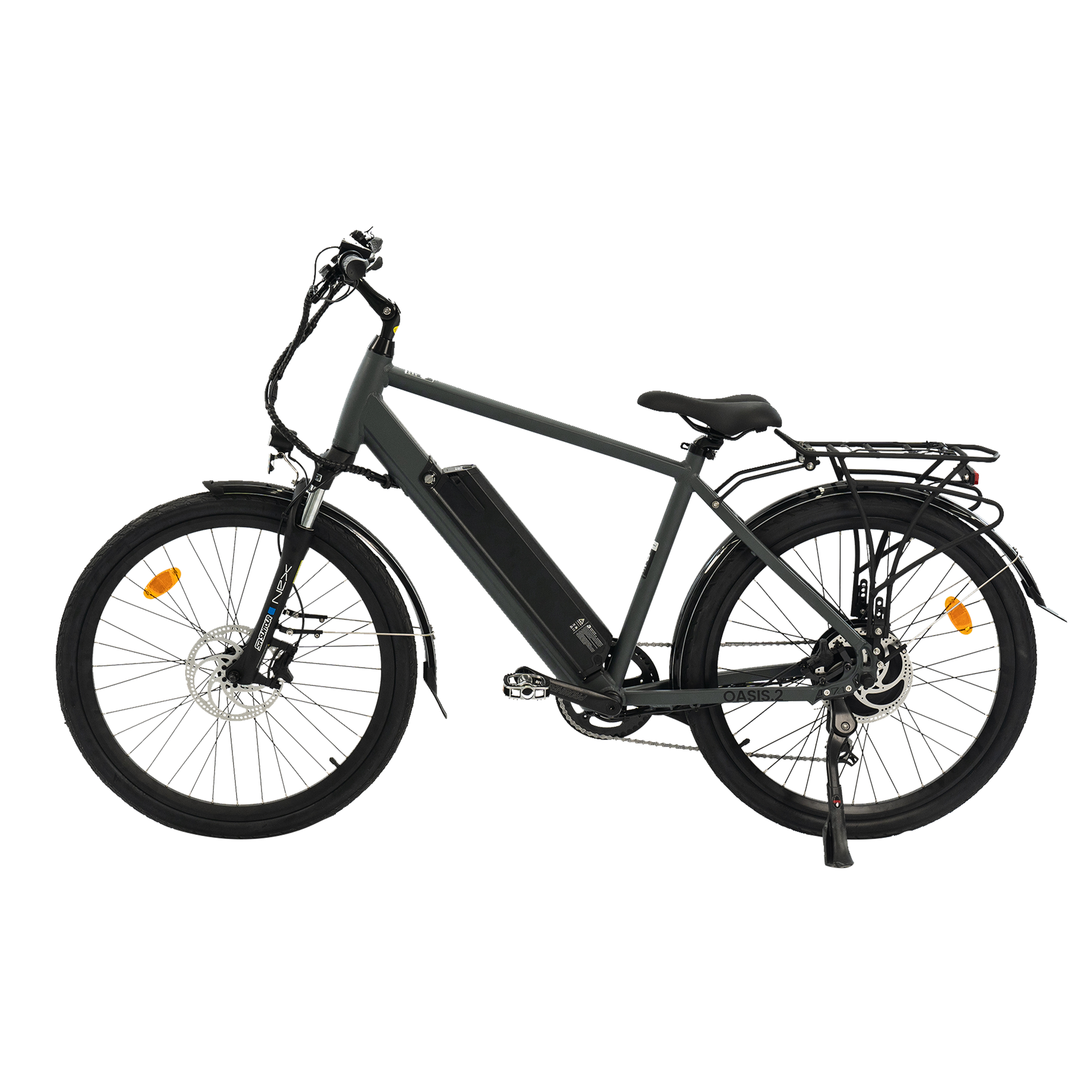 Revi Bikes Oasis.2 Step-Over or Step-Through Electric Commuter Bike - 48V 14Ah 350W 20 MPH - 100% Financing Available!