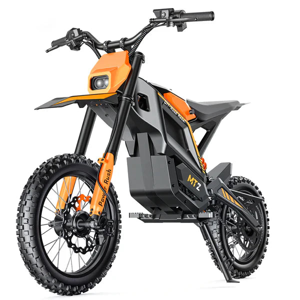 isinwheel Monster MT2 Electric Dirt Bike - 48V 22.5Ah 5000W, 35 MPH Max Speed, 60-Mile Range, 330 lbs Max Load - 100% Financing Available!