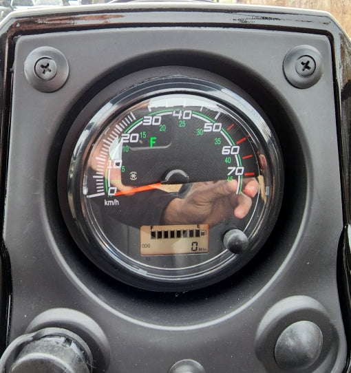 200cc Highlander UTV Fuel Injected Utility Vehicle Gas Golf Cart Alternate Fully Loaded - YK200U - BLACK