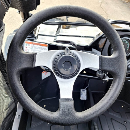 200cc Highlander UTV Fuel Injected Utility Vehicle Gas Golf Cart Alternate Fully Loaded - YK200U - BLACK