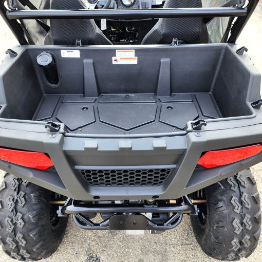 200cc Highlander UTV Fuel Injected Utility Vehicle Gas Golf Cart Alternate Fully Loaded - YK200U - BLACK