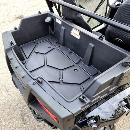 200cc Highlander UTV Fuel Injected Utility Vehicle Gas Golf Cart Alternate Fully Loaded - YK200U - BLACK