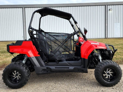 200cc Highlander UTV Fuel Injected Utility Vehicle Gas Golf Cart Alternate Fully Loaded - YK200U - RED