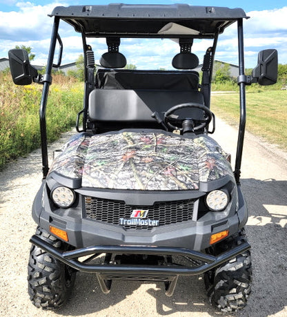 200cc Hunting UTV Gas Golf Cart VX With Real Flip Seat Contender Camo Edition