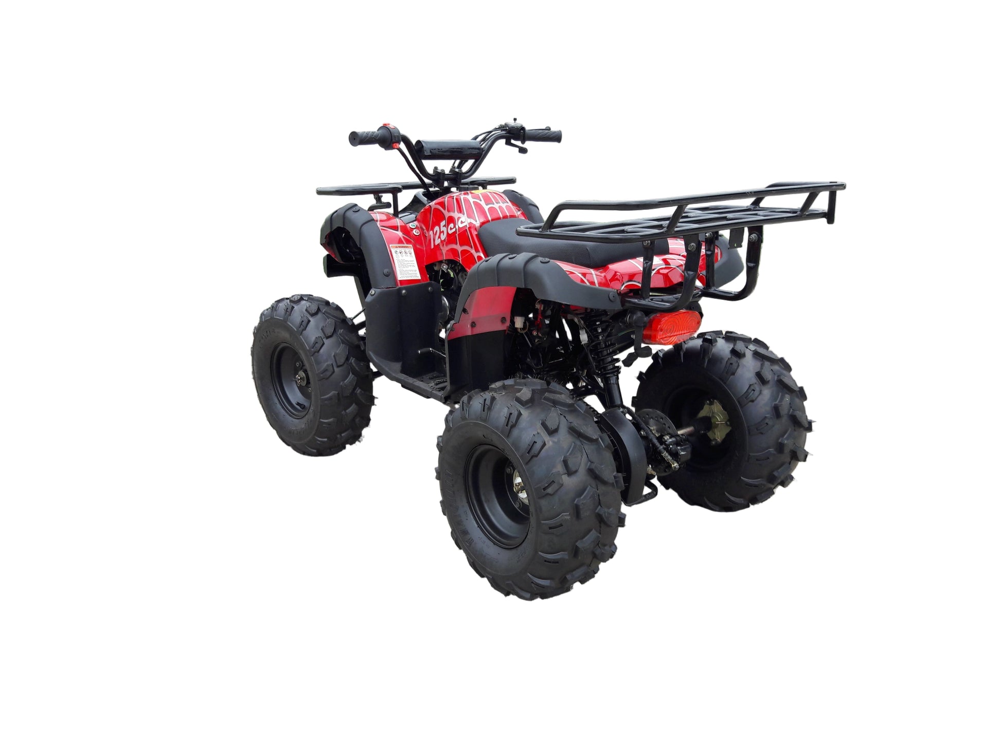 RPS Bull 125 8'' Youth ATV, 125cc, Automatic with Reverse, 8-Inch Wheels, Electric Start with Free Battery Charge, up to $49 value