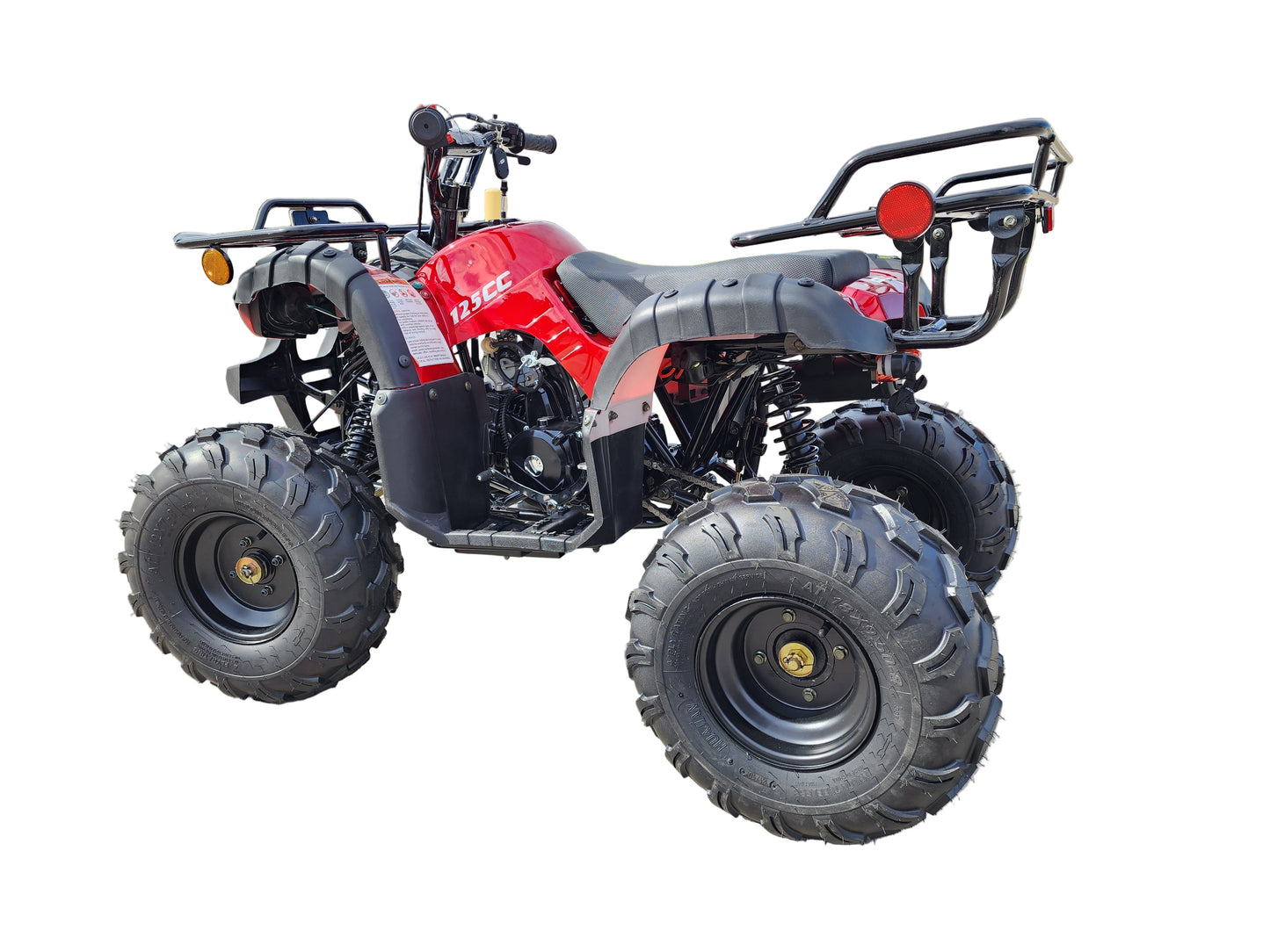 RPS Bull 125 8'' Youth ATV, 125cc, Automatic with Reverse, 8-Inch Wheels, Electric Start with Free Battery Charge, up to $49 value
