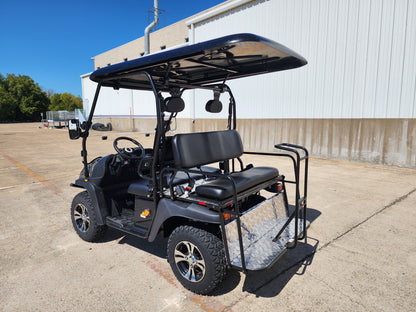 Trailmaster Taurus 50EV, 60 Volt, 4 Seats, rear cargo area, Brushless motors, Full DOT light package included, Optional dump bed