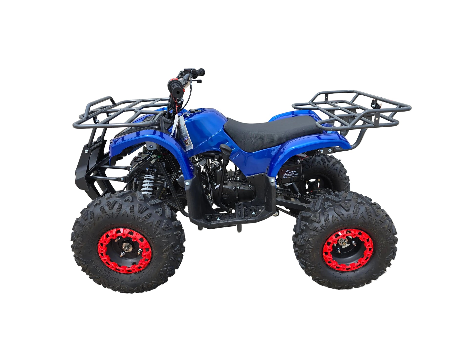 TrailMaster B125 Youth ATV - 107cc,  29 inch Seat Height, Automatic Transmission with Reverse, Electric Start, Bead Lock Style Rims