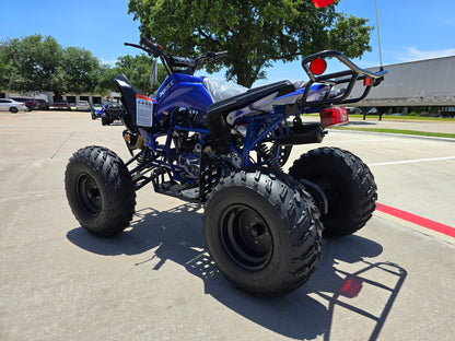 RPS Blizzard 200 Sport ATV - 200cc Full Size for Adults, Automatic with Reverse, 21-Inch Front Tires, with Free Battery Charge, up to $49 value