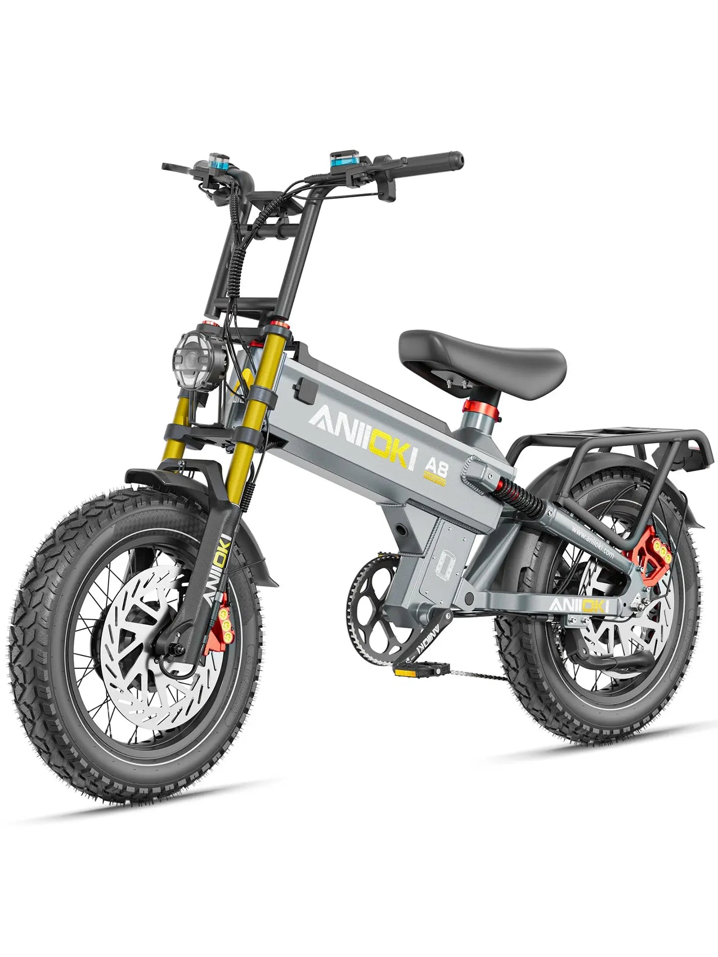 Aniioki | A8 Pro Max 52V Dual Motor E-Bike | 2200W AWD