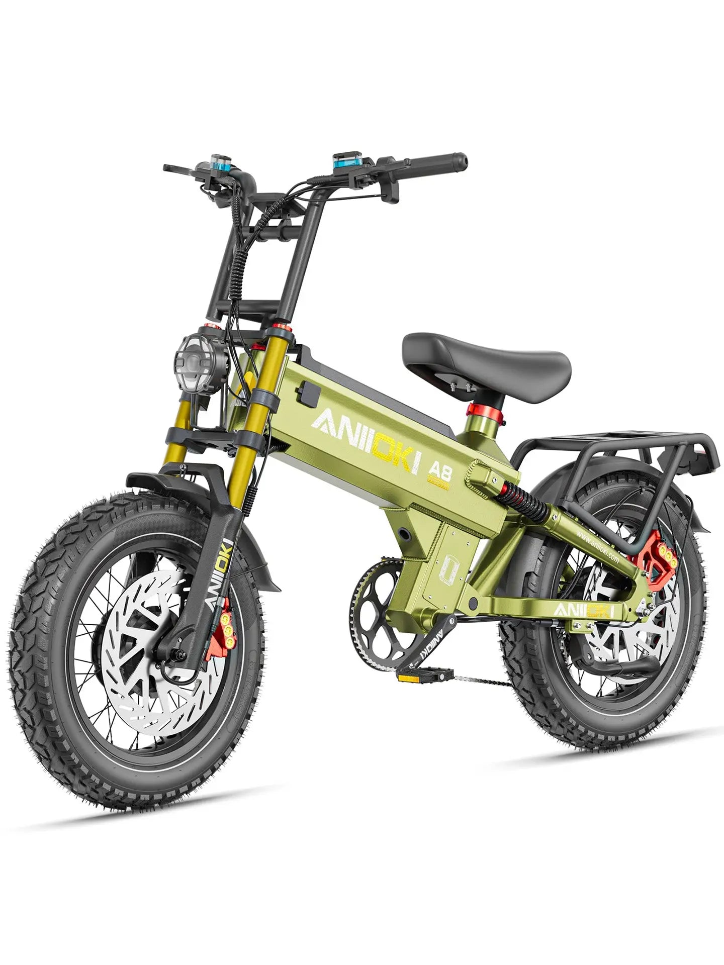 Aniioki | A8 Pro Max 52V Dual Motor E-Bike | 2200W AWD