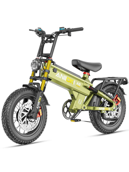 Aniioki | A8 Pro Max 52V Dual Motor E-Bike | 2200W AWD