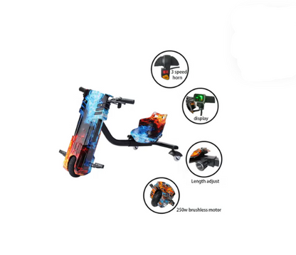 Kids Electric 360° drifting bike Age 6+
