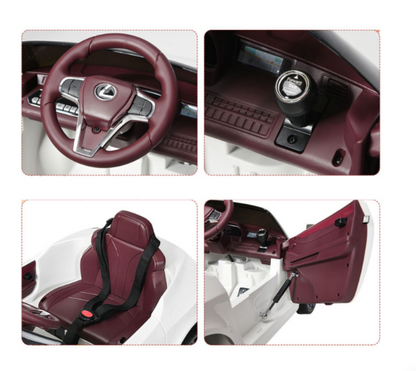 Lexus LC500 Ride on Car White Age 3-8