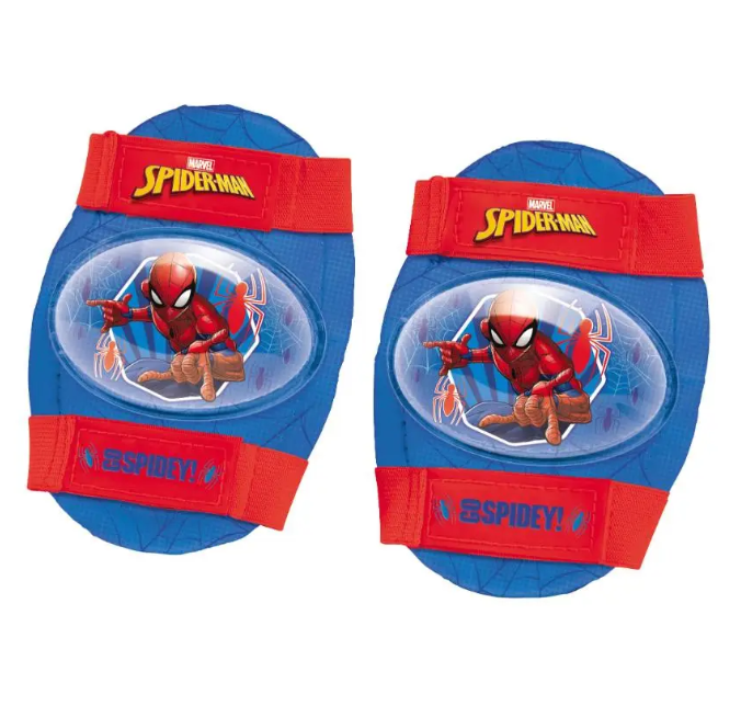 Marvel Spiderman 4-Wheel Roller Skate Set by MONDO Size 22-29