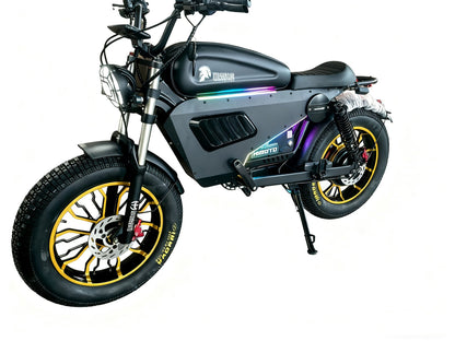 SoverSky | | Black Warrior Pro Electric Fat Tire Bike | 3000W 60V 50Ah