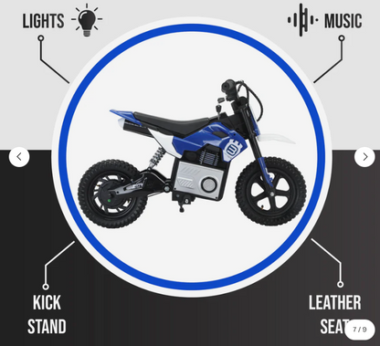 Kids Electric Dirt Bike-SM09 Age 5-9 Years