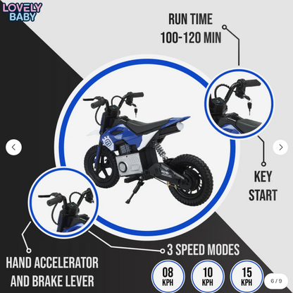 Kids Electric Dirt Bike-SM09 Age 5-9 Years