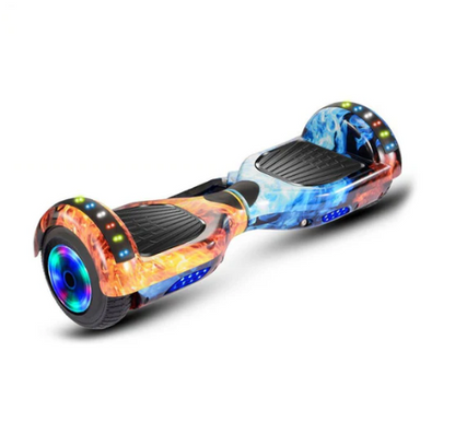 Kids smart balance hover board 250W 12kmh LED lights self balancing electric scooter Age 6+