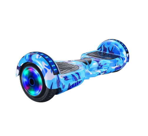 Kids smart balance hover board 250W 12kmh LED lights self balancing electric scooter Age 6+