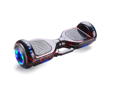 Kids smart balance hover board 250W 12kmh LED lights self balancing electric scooter Age 6+