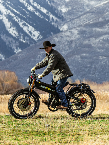 Aniioki A9 Pro Max Dual Motor Fat Tire E-Bike | 60V AWD