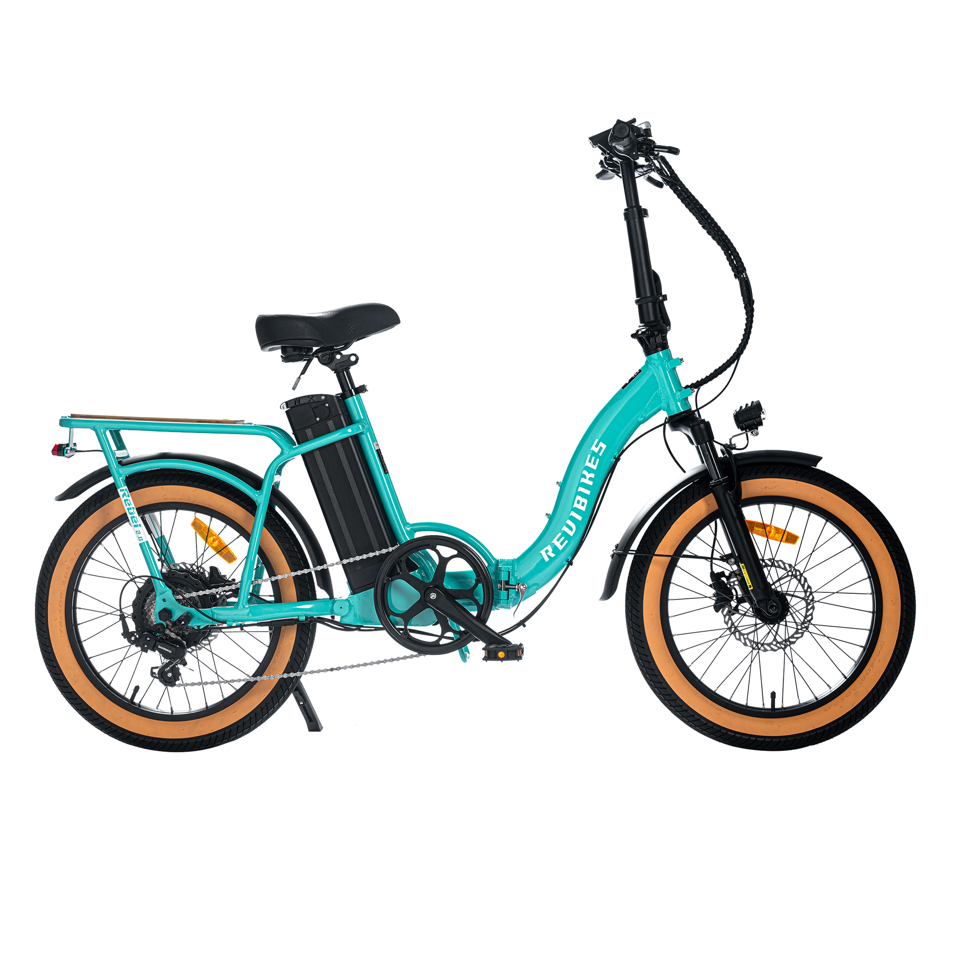 Revi Bikes Rebel.2 Fat Tire Electric Bike - 48v 15Ah 750W 28MPH, hydraulic brakes - 100% Financing Available!