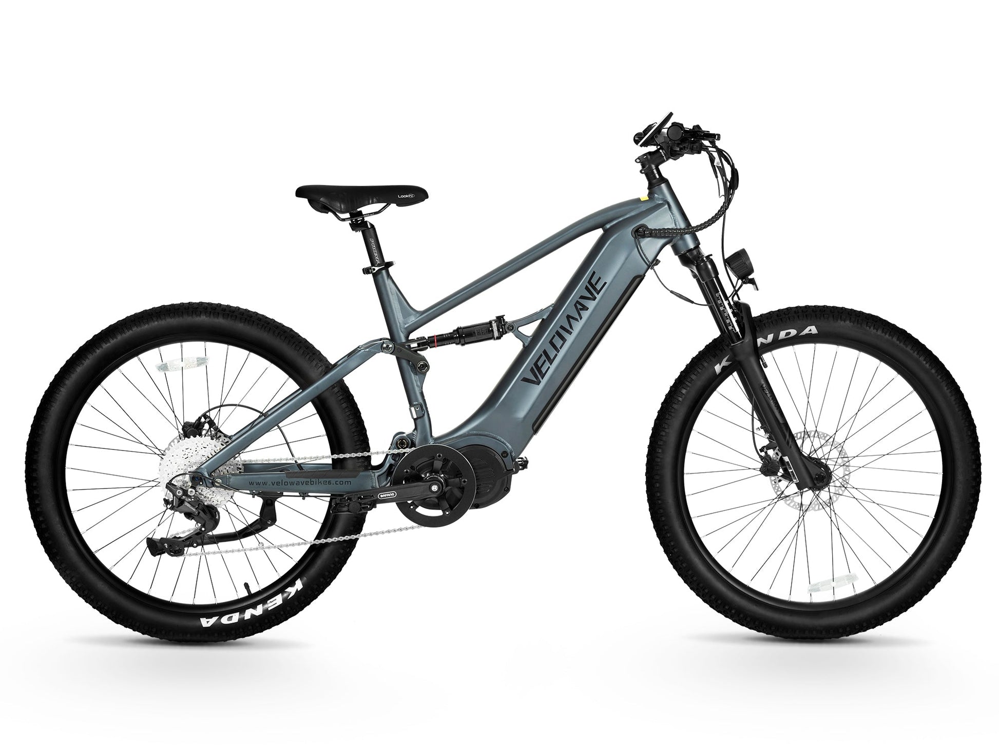 Velowave Forest XM MTB Dual‑Suspension Electric Mountain Bike - 48V 20Ah 1000W, 37MPH, Range 75 Miles, Torque Sensor, Hydraulic Brakes - 100% Financing Available!