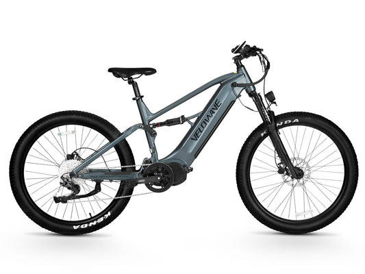 Velowave Forest XM MTB Dual‑Suspension Electric Mountain Bike - 48V 20Ah 1000W, 37MPH, Range 75 Miles, Torque Sensor, Hydraulic Brakes - 100% Financing Available!