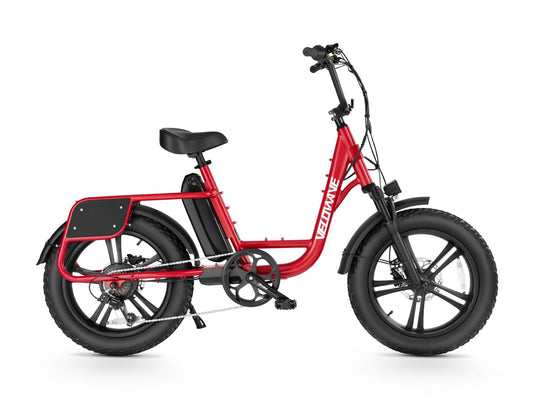 Velowave Prado S Commuter Fat Tire Electric Bike -48V 15Ah 750W hub motor - hydraulic brakes and suspension, 25MPH, Range up to 40 miles - 100% Financing Available!